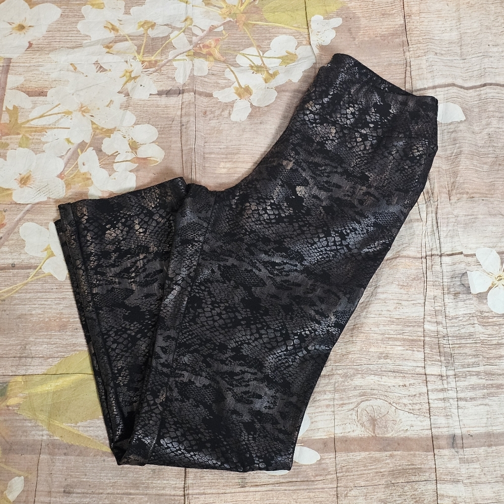 Insight Black and Brown Snake Print Leggings